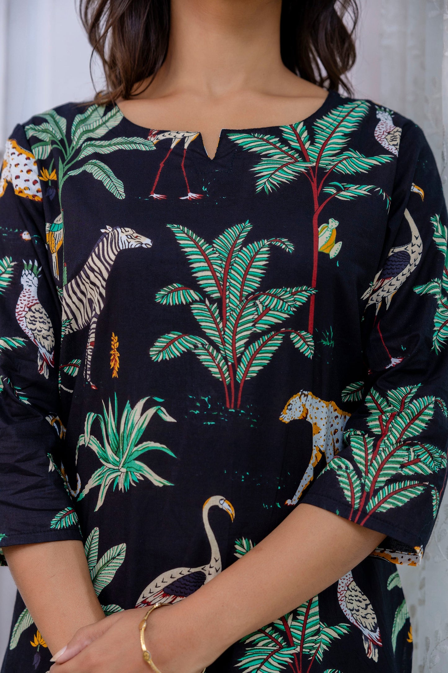 All Eyes on Black Rayon Co-ord set