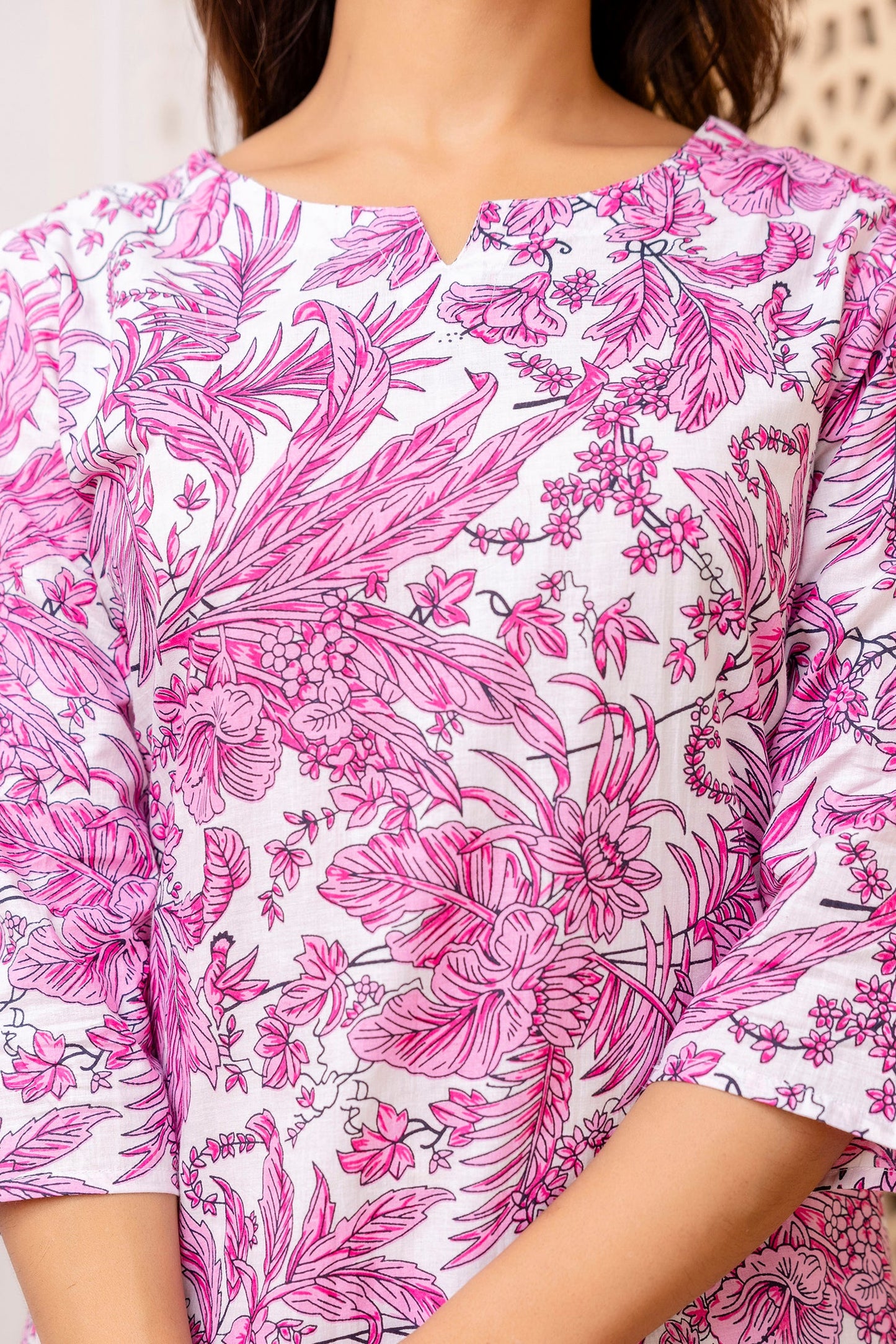Pretty in Pink Rayon Co-ord set