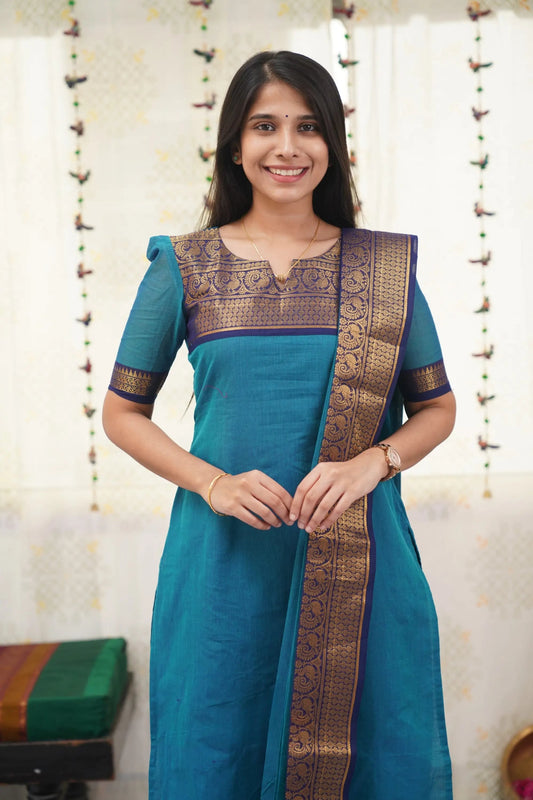 Women's Cotton Kurta Dupatta Set