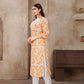 Classic Styles Beige Chikankari Kurti with Pant