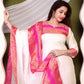 Cotton Kurti and Dupatta with Intricate Weaving Work