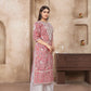Classic Styles Pink Chikankari Kurti with Pant