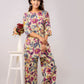 Tropical Hues Breezy Moods Rayon Co-ord Set