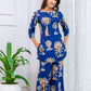 Blue Crush Rayon Co-ord set
