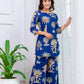 Blue Crush Rayon Co-ord set