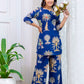 Blue Crush Rayon Co-ord set