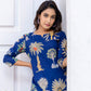 Blue Crush Rayon Co-ord set