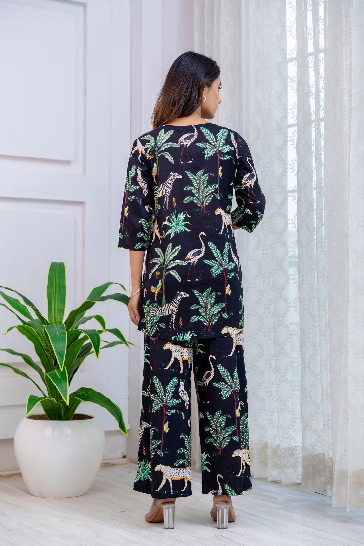 All Eyes on Black Rayon Co-ord set