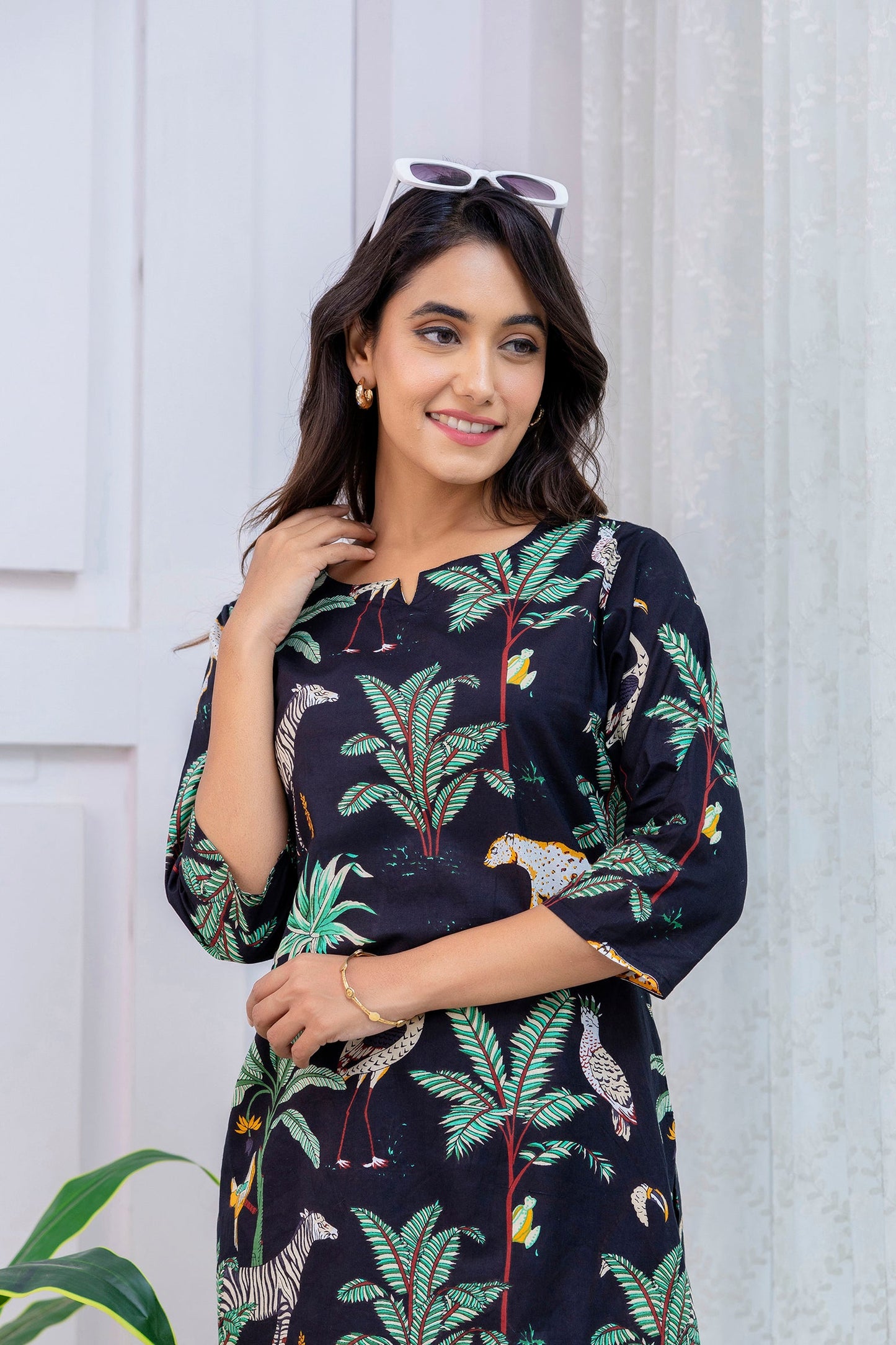 All Eyes on Black Rayon Co-ord set