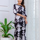 Floral Feels Flowing Silhouettes Rayon Co-ord Set