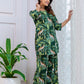 Forest Flow Green Rayon Co-ord set