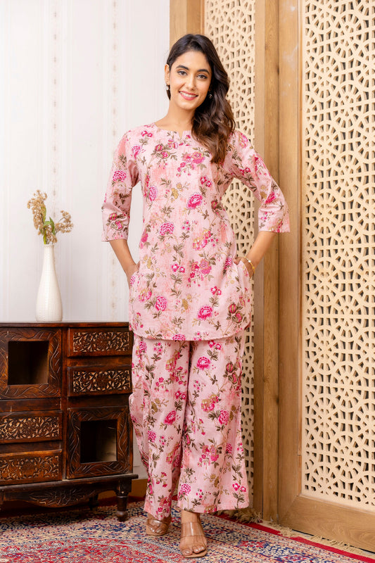 A Love Letter to Prints,Rayon Co-ord Set