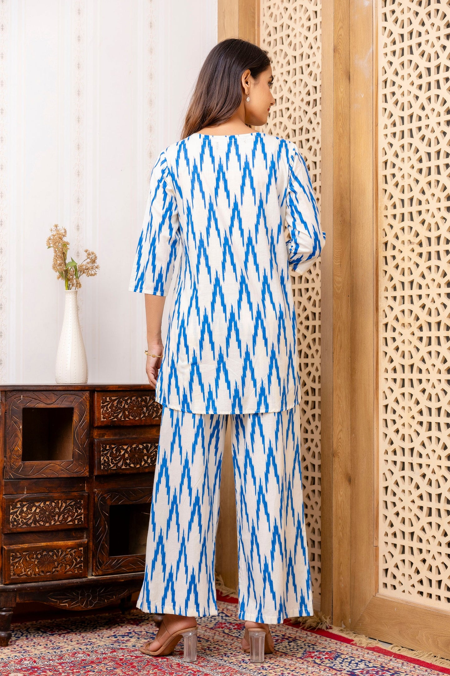 Wander Boldly – Printed Rayon Co-ord Set