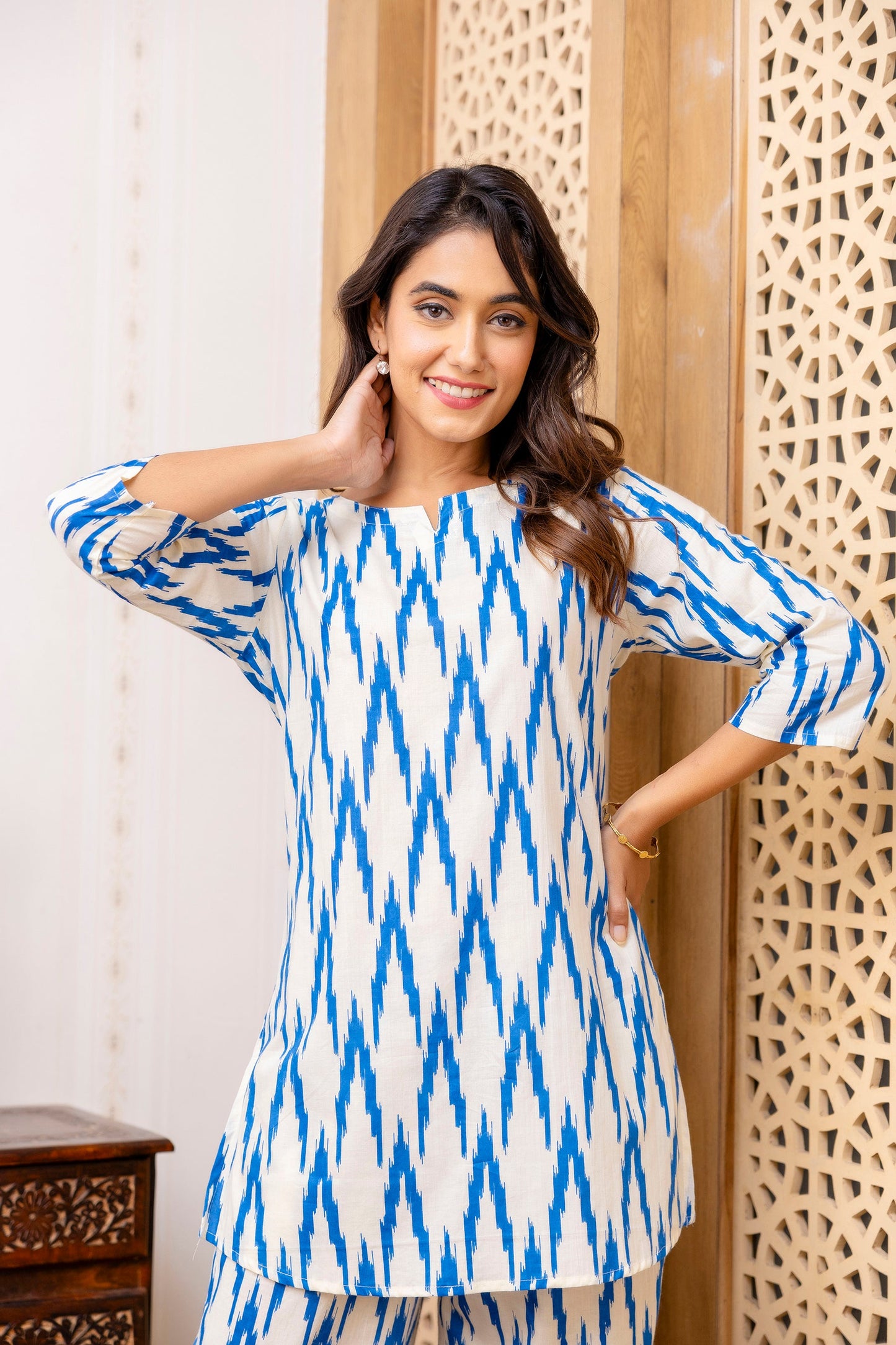Wander Boldly – Printed Rayon Co-ord Set