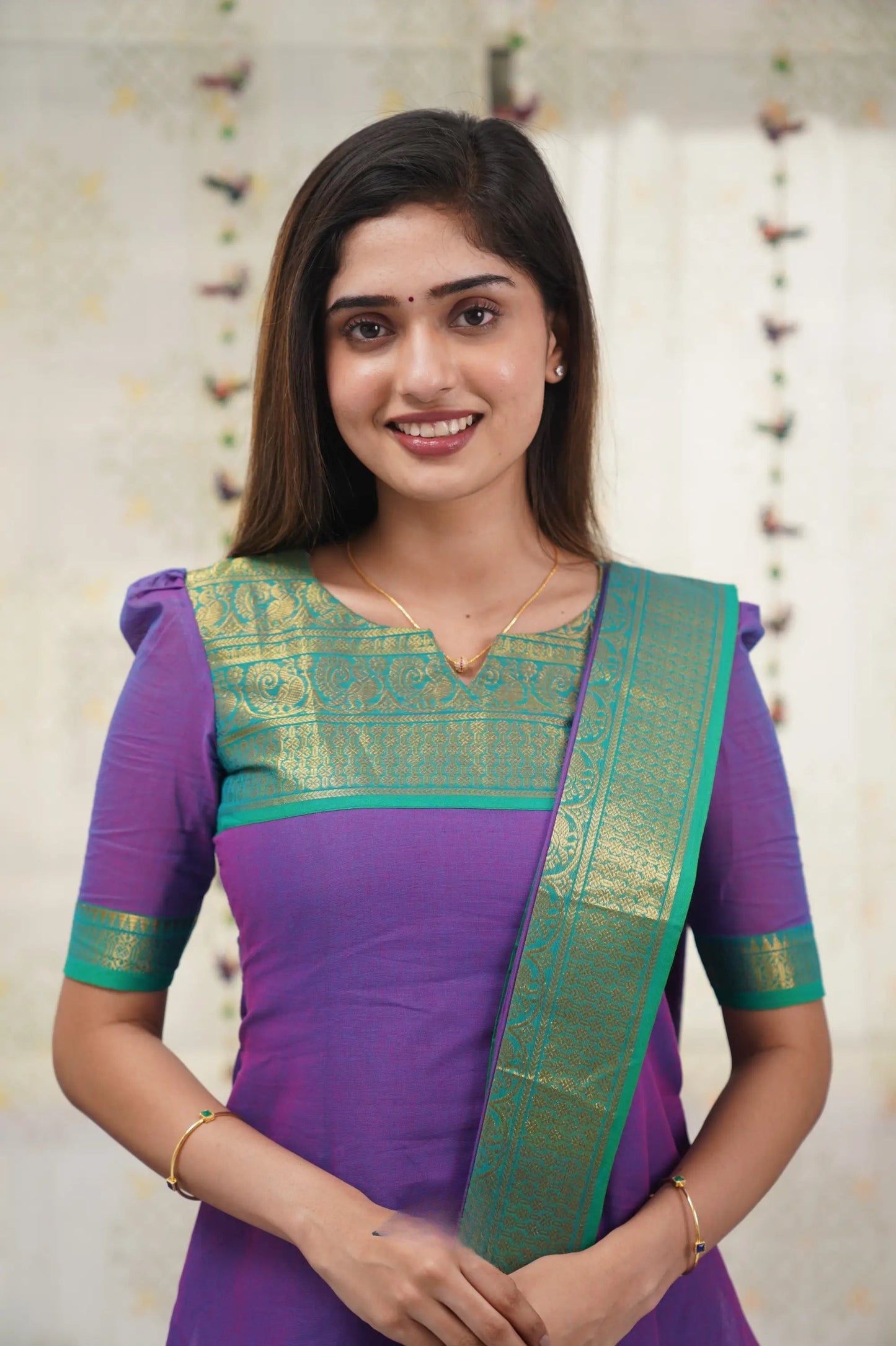 Chic Cotton Kurta and Dupatta Set