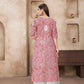 Classic Styles Pink Chikankari Kurti with Pant
