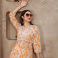 Classic Styles Beige Chikankari Kurti with Pant
