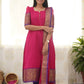 Stylish Pink Cotton Kurti with Black Border – Comfort Meets Class.