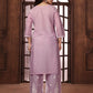 Beautiful Purple Chikankari Cotton Kurti with pant