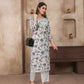 Classic Styles White Chikankari Kurti with Pant