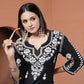 Classic Ethnic Wear – Rayon Black Chikankari Kurti & Pant