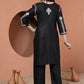 Classic Ethnic Wear – Rayon Black Chikankari Kurti & Pant