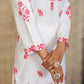 Classic & Stylish Rayon Slub White Chikankari Kurti Pant Collection