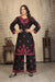 Classic & Stylish Rayon Slub Black Chikankari Kurti Pant Collection