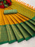 Pure Mercerised Cotton Silk with Exclusive Self-Weaving Design & Rich Border