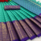 Pure Mercerised Cotton Silk with Exclusive Self-Weaving Design & Rich Border