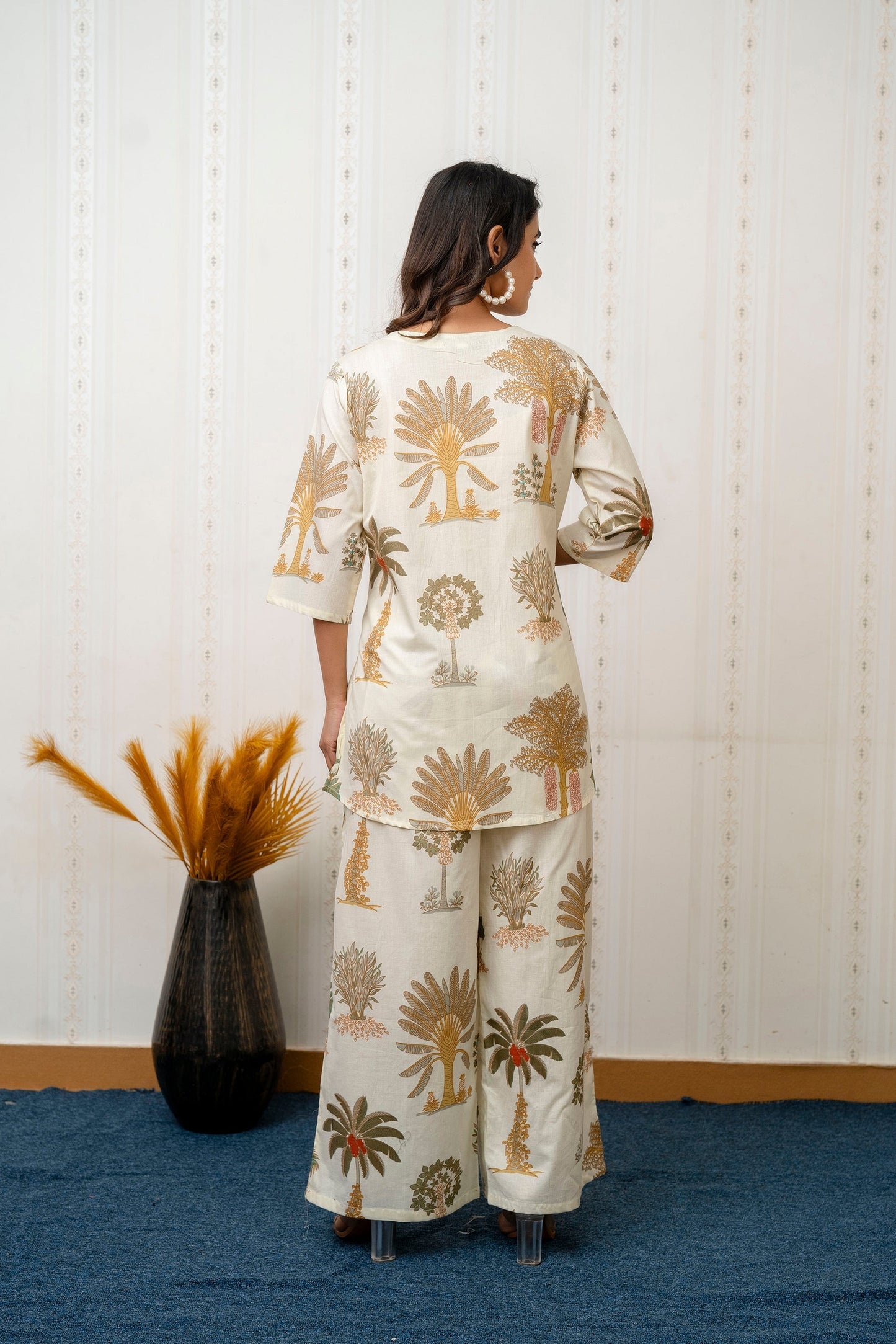 Garden Breeze Rayon Co-ord set