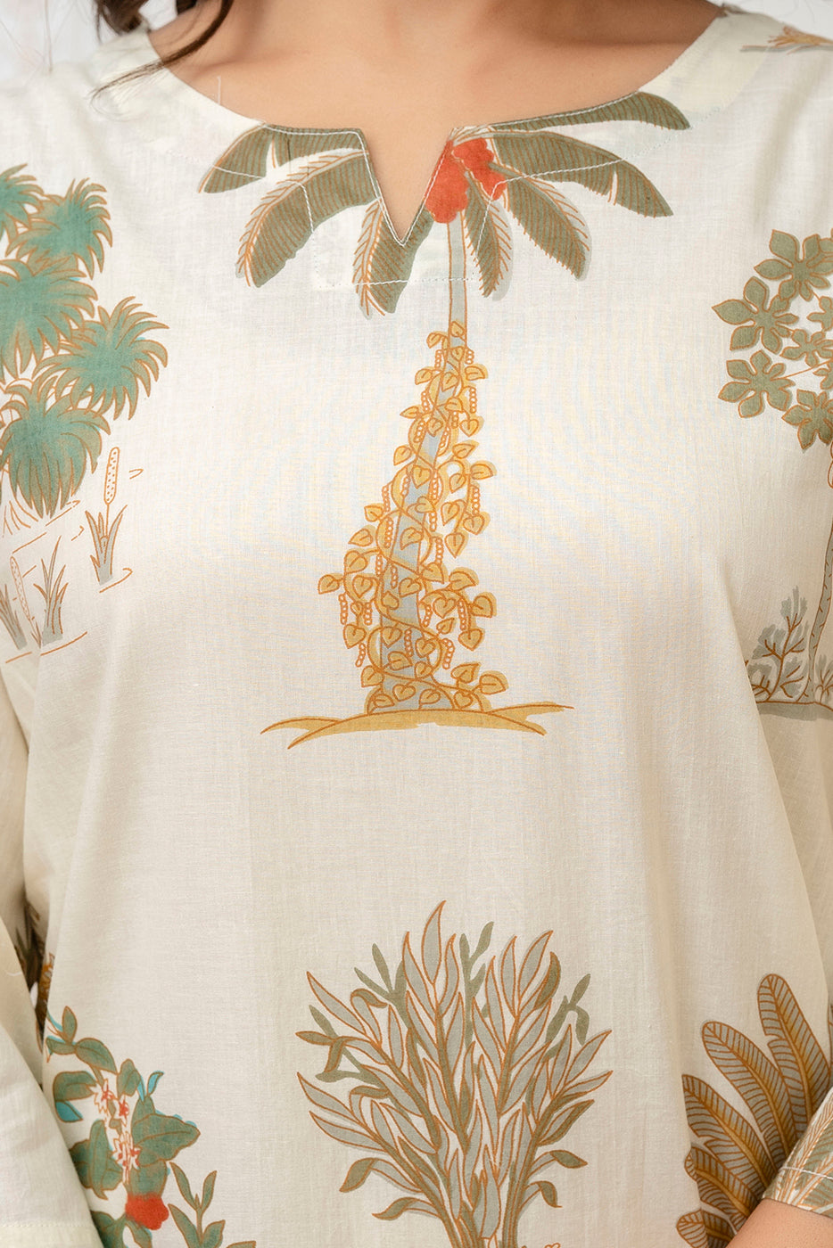 Garden Breeze Rayon Co-ord set