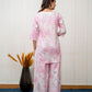 Blush Medow pink Rayon Co-ord set