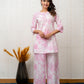 Blush Medow pink Rayon Co-ord set