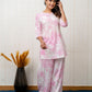 Blush Medow pink Rayon Co-ord set
