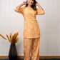 Citrus Grove Orange Rayon Co-ord set