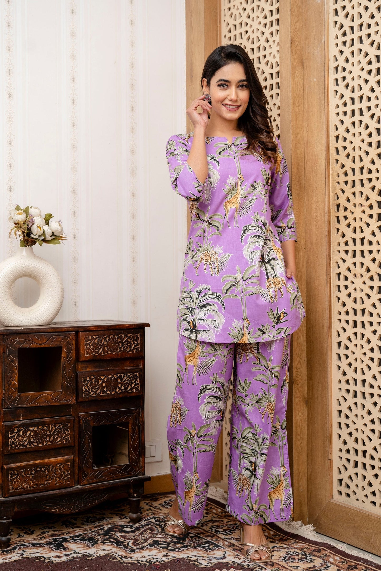 The Art of Rayon Co-ordination: Printed to Perfection
