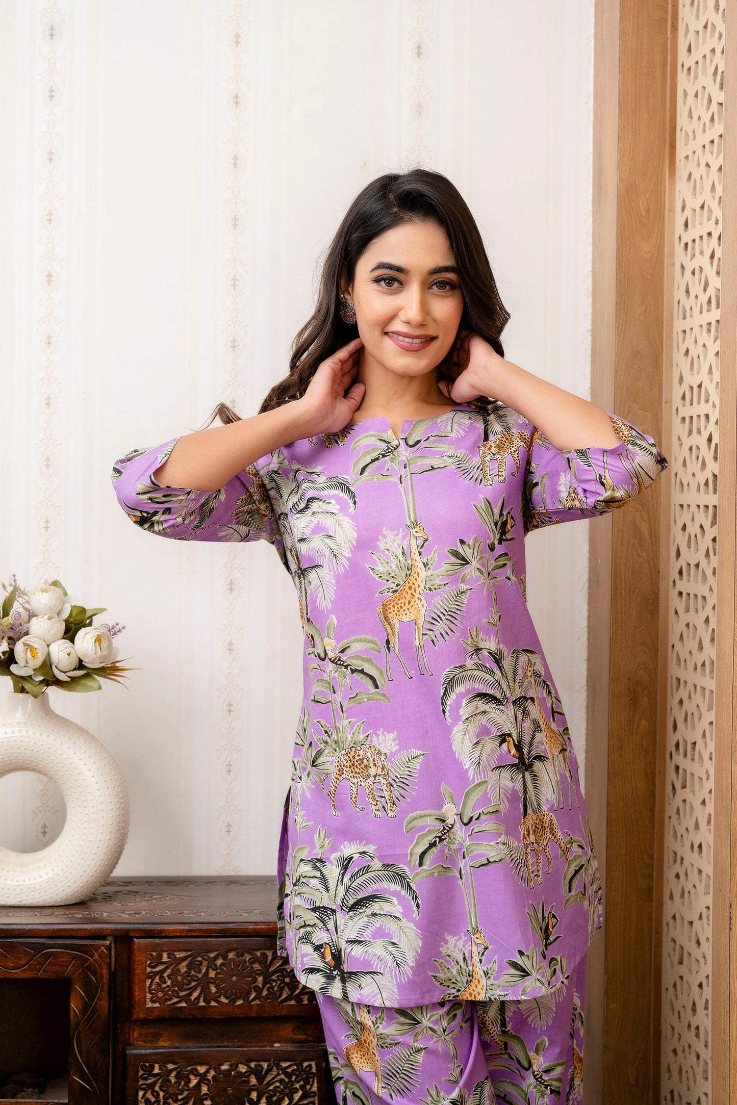 The Art of Rayon Co-ordination: Printed to Perfection