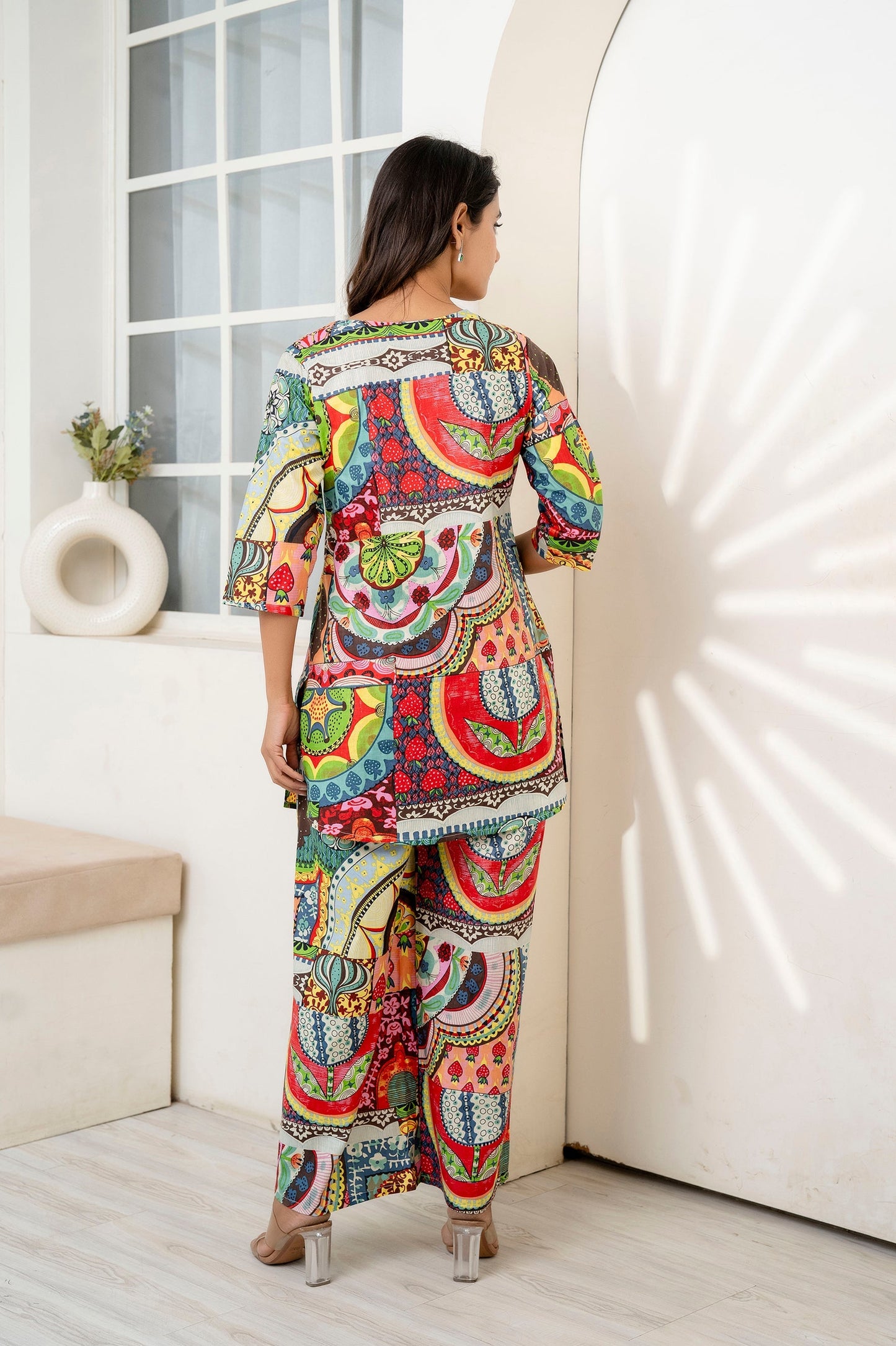 Fun Fit Duo Rayon Co-ord set