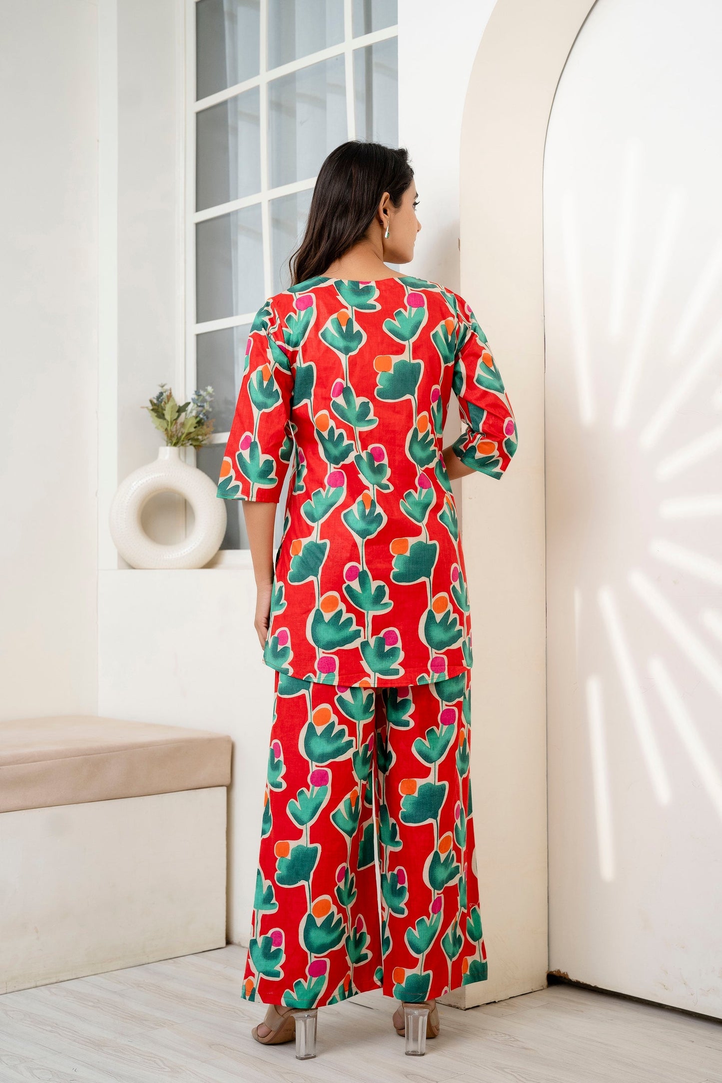Printed Elegance: The Statement Rayon Co-ord Set You Need