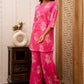 Blush Bloom Rayon Co-ord set