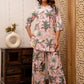 Rosy Reverie Rayon Co-ord set