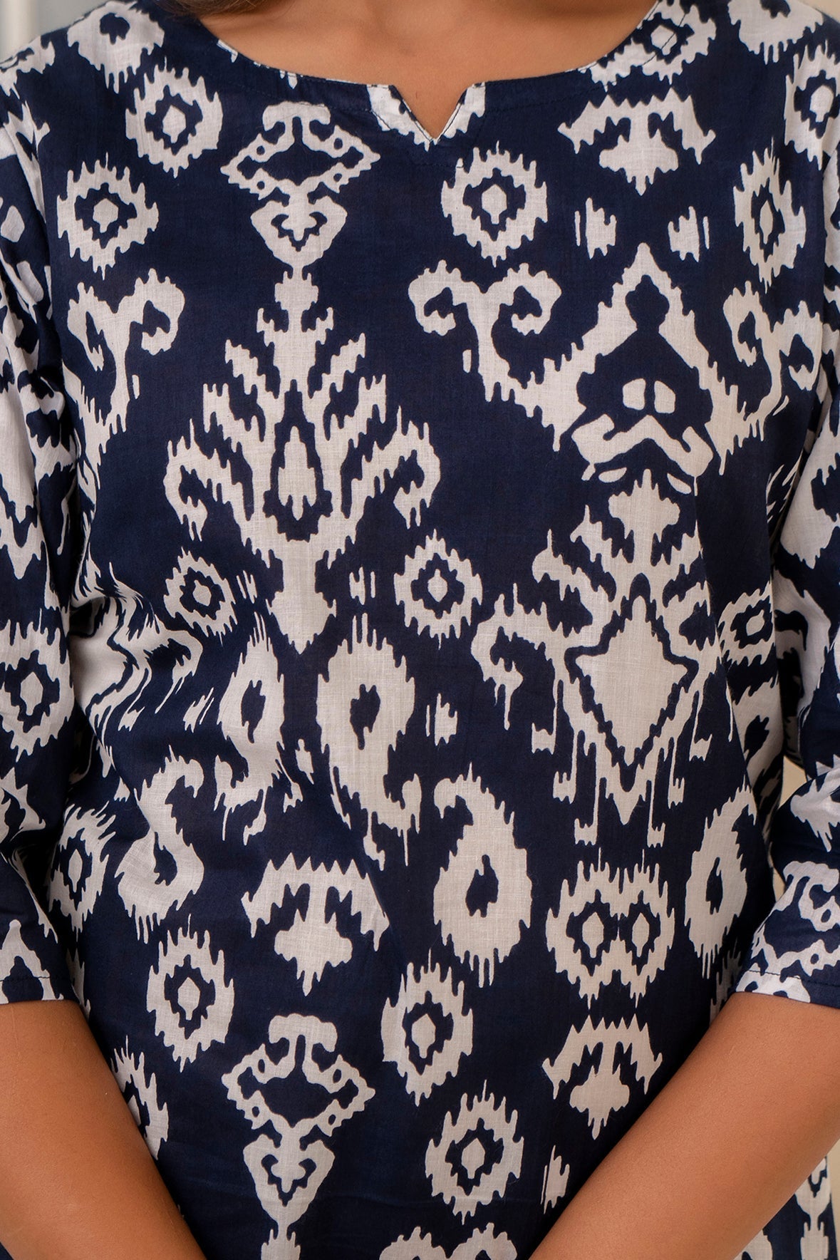 Celestial Rhythm blue Rayon Co-ord set