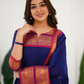 Cotton Kurti and Dupatta with Intricate Weaving Work