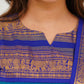 Cotton Kurti and Dupatta with Intricate Weaving Work