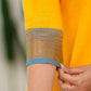 Cotton Kurti and Dupatta with Intricate Weaving Work