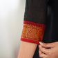 Cotton Kurti and Dupatta with Intricate Weaving Work