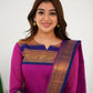 Cotton Kurti and Dupatta with Intricate Weaving Work