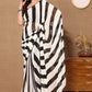 Casual Wear Ready to Wear Saree – Printed Georgette, Hassle-Free Draping