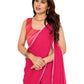 Ready to Wear Pink Color Printed Georgette Saree with Lace
